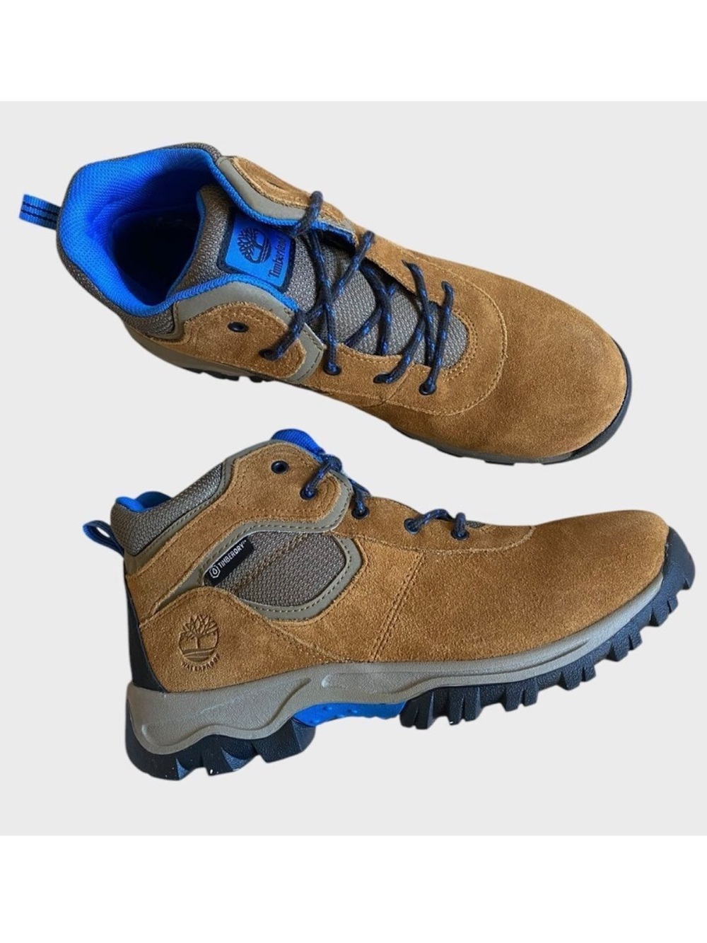 NWT Timberland Juniors Youth Mt. Maddsen Waterproof Hiking Boots Size 5.5 Suede